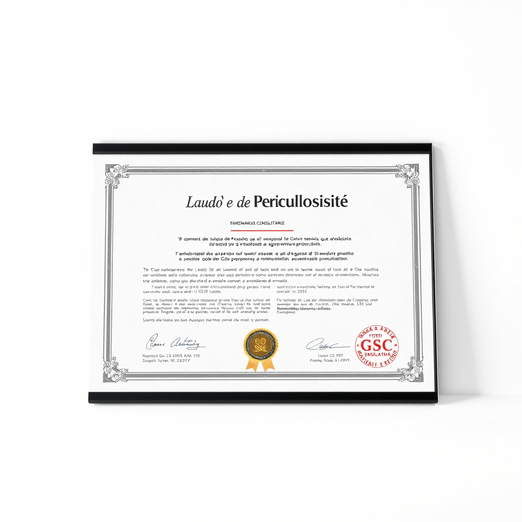 Laudo de Periculosidade e Saúde